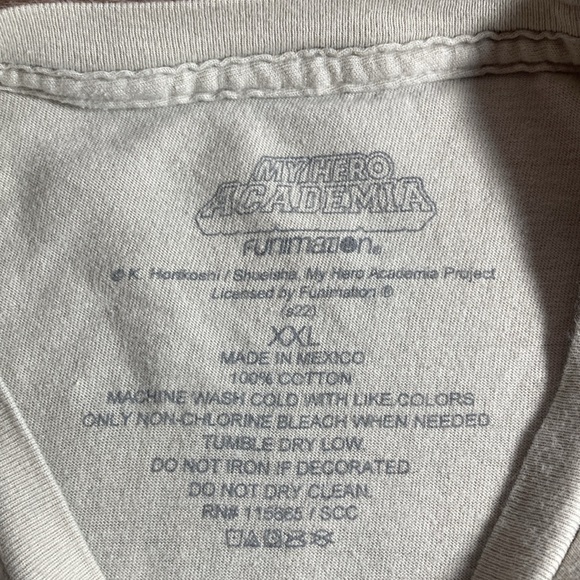 Bundle of 3 2XL T Shirt Ichiraku Ramen Shop Naruto Shippuden My Hero Academia - Picture 10 of 14